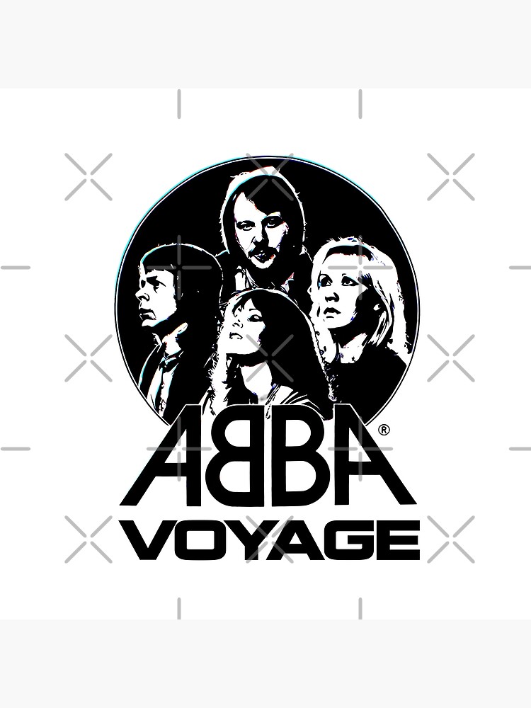 Abba Voyage Retro Star Style Disco Music Tapestry - Image 2