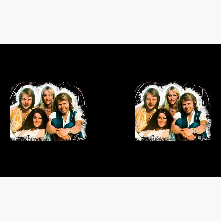 Abba Angel Eyes Portrait Music Legends Mug - Image 2
