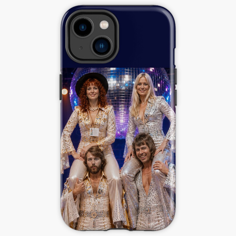 Abba Concert Photograph European Tour Iphone Case