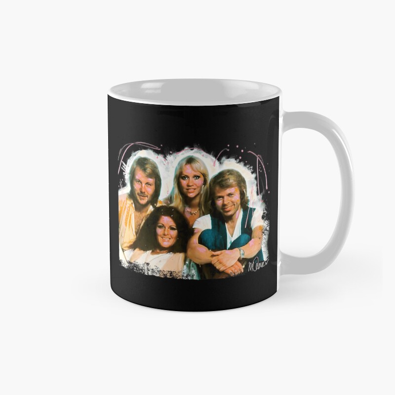 Abba Angel Eyes Portrait Music Legends Mug
