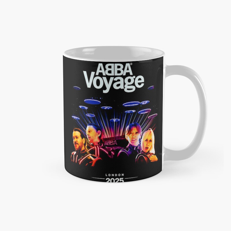 Retro Star Style Disco Music ABBA Mug