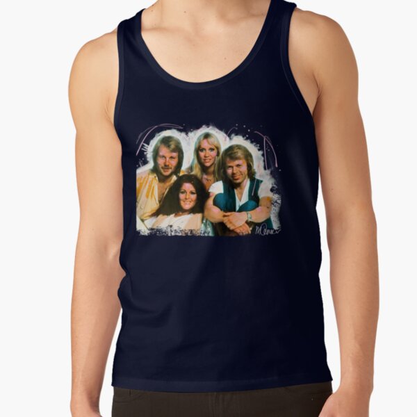 Abba Angel Eyes Music Legends Tank Top - Image 5