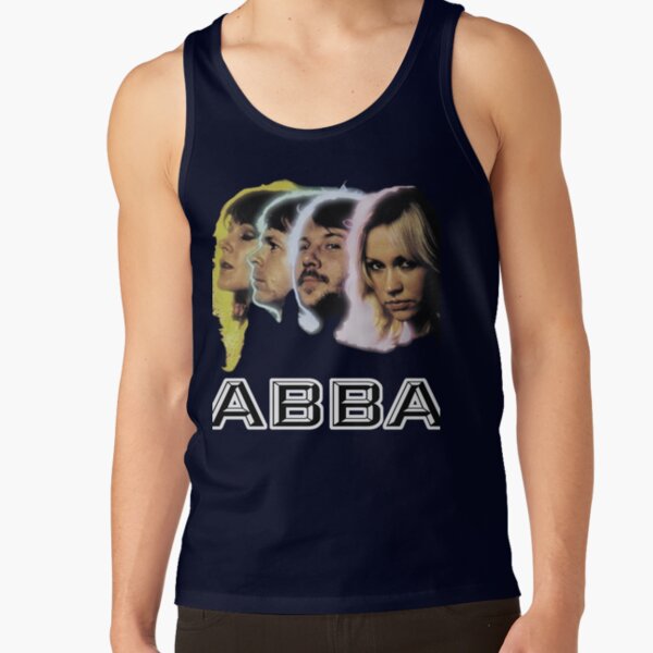 Retro 70s Neon Pop Music Band Tank Top - Image 5