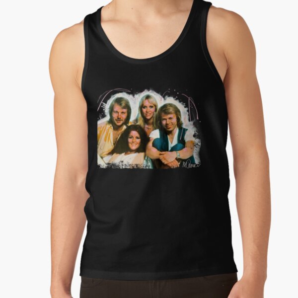 Abba Angel Eyes Music Legends Tank Top