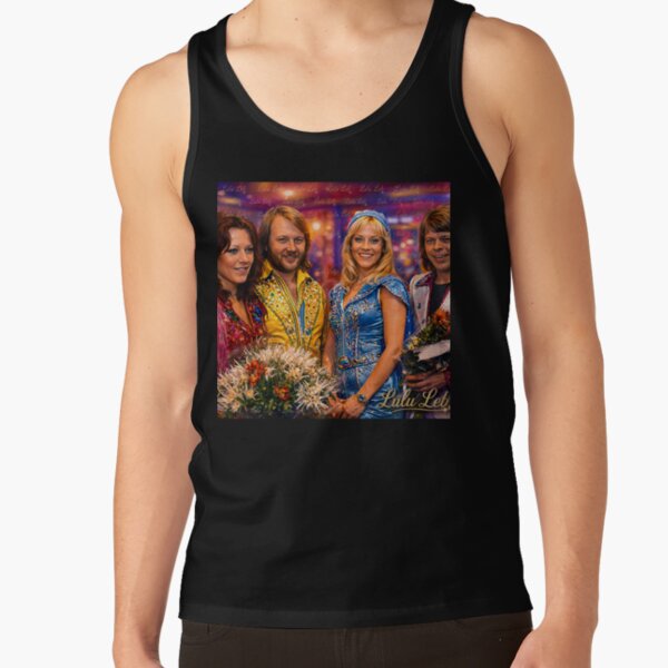 Abba Photograph 1973 Tank Top - Image 3