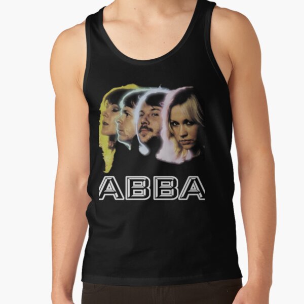 Retro 70s Neon Pop Music Band Tank Top