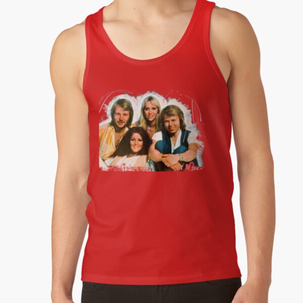 Abba Angel Eyes Music Legends Tank Top - Image 4