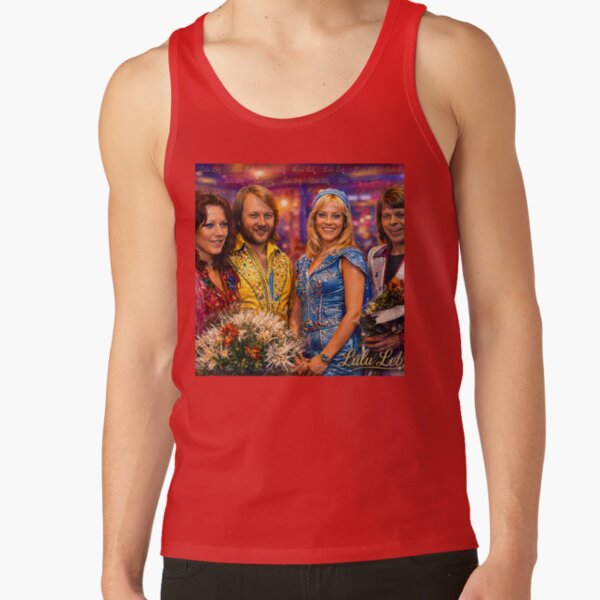 Abba Photograph 1973 Tank Top