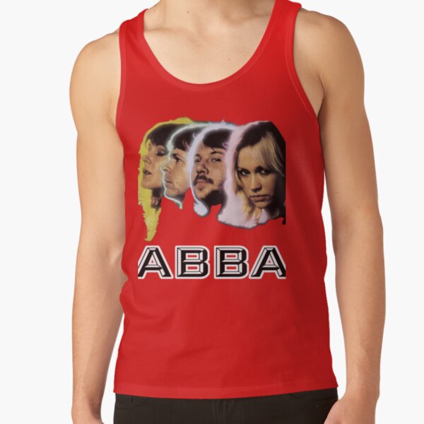 Retro 70s Neon Pop Music Band Tank Top - Image 4