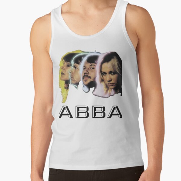 Retro 70s Neon Pop Music Band Tank Top - Image 2
