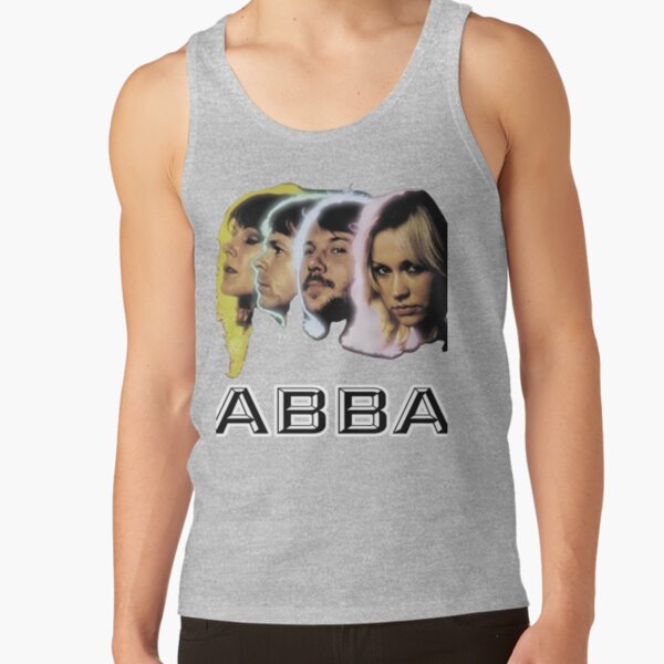 Retro 70s Neon Pop Music Band Tank Top - Image 3