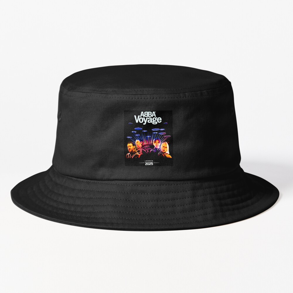 Retro Star Style Disco Music Bucket Hat