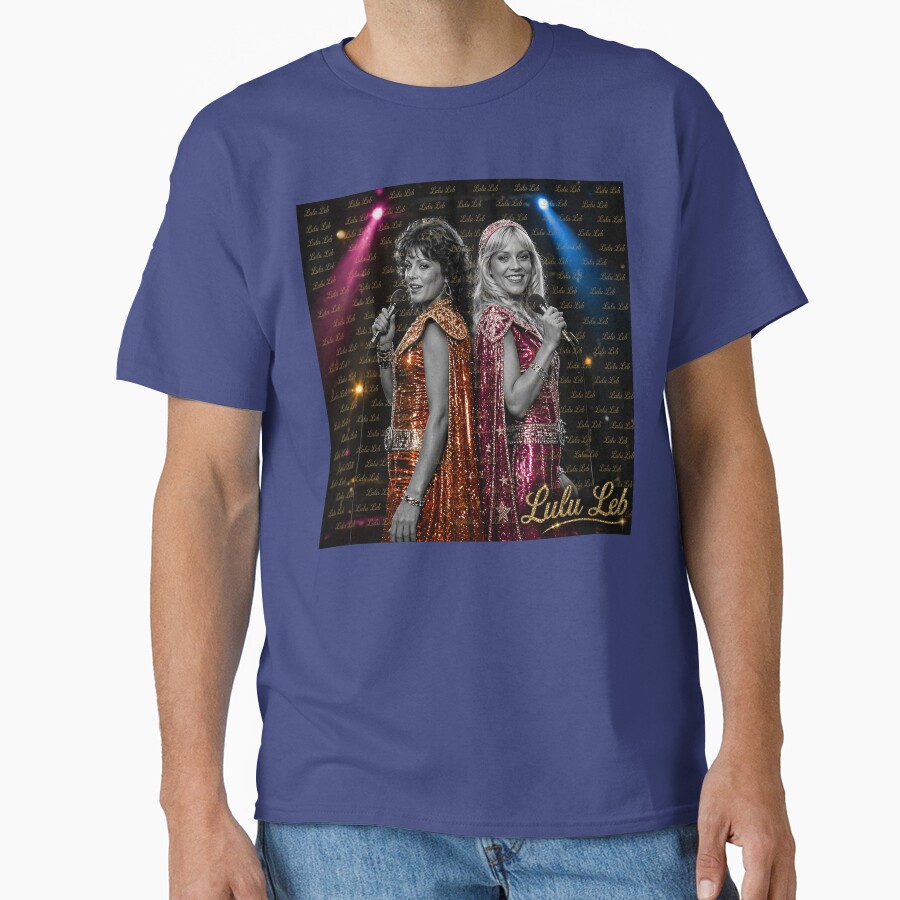 Abba Glam Concert Photo 1973 T-shirt - Image 4