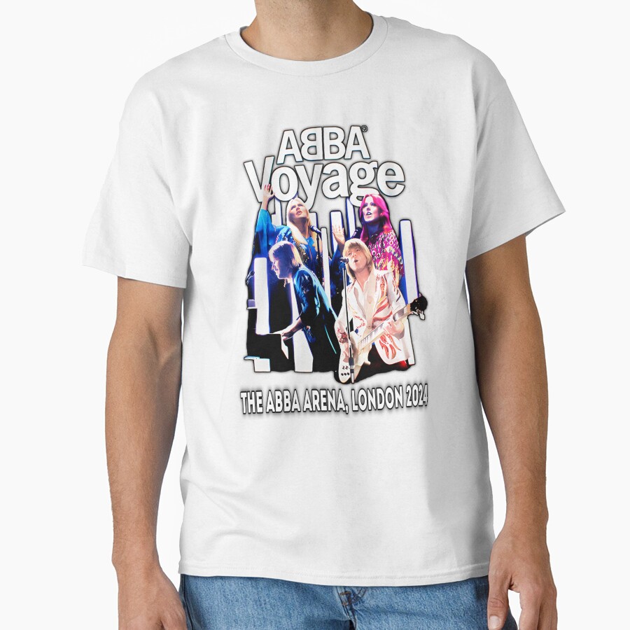 Abba Voyage Style Disco Music T-shirt - Image 2
