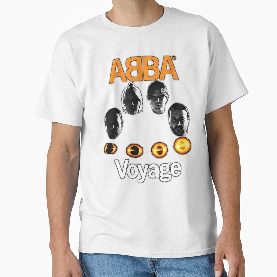 Abba Retro Star Style Disco Music T-shirt