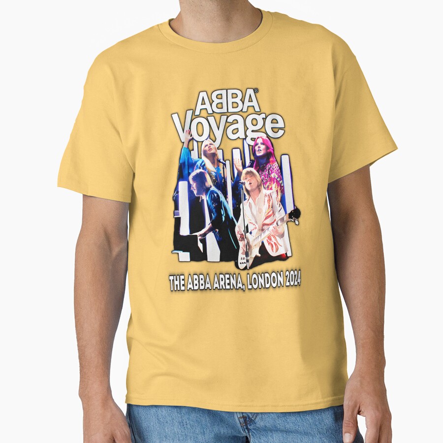 Abba Voyage Style Disco Music T-shirt - Image 6