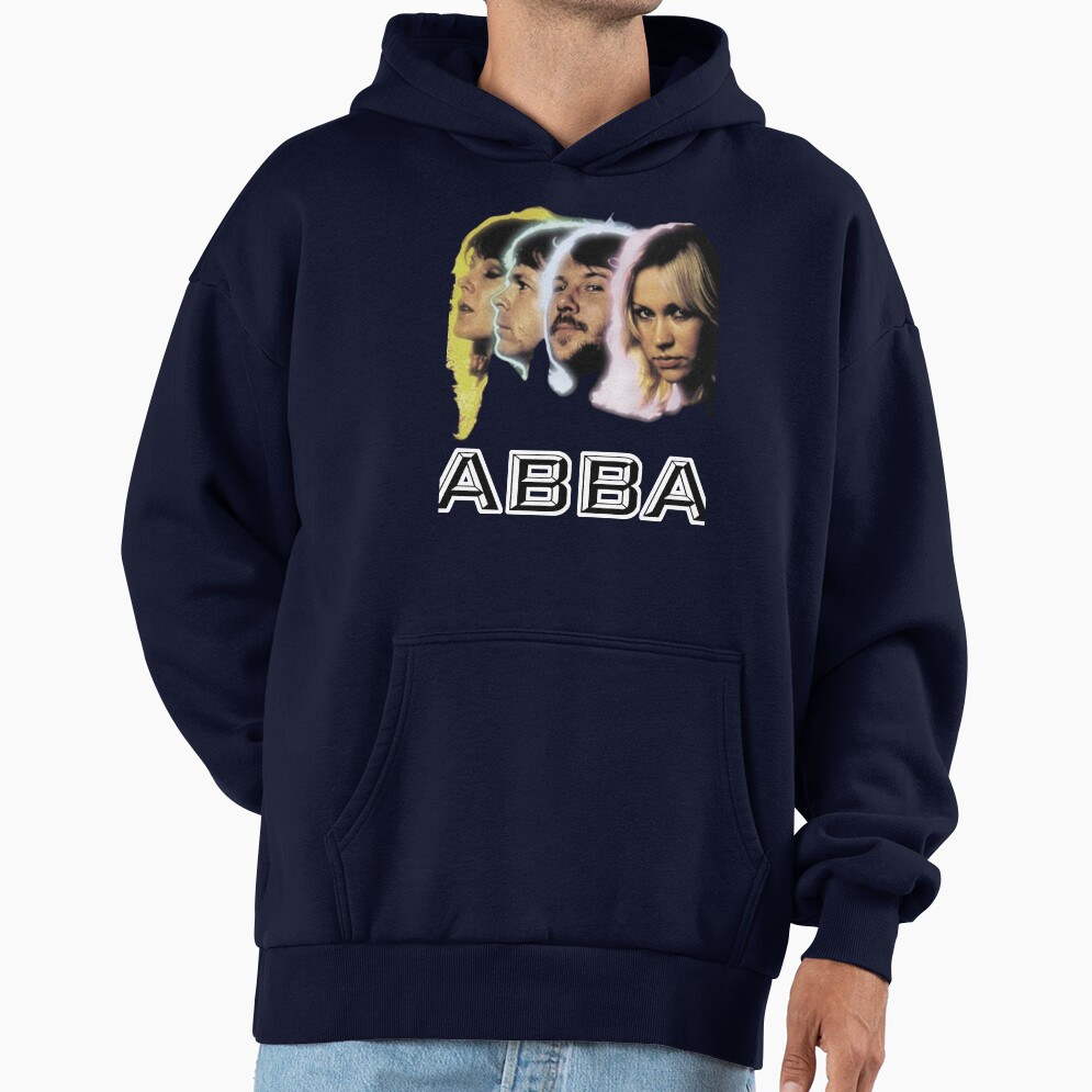 Retro 70s Neon Pop Music Band Hoodie - Image 5