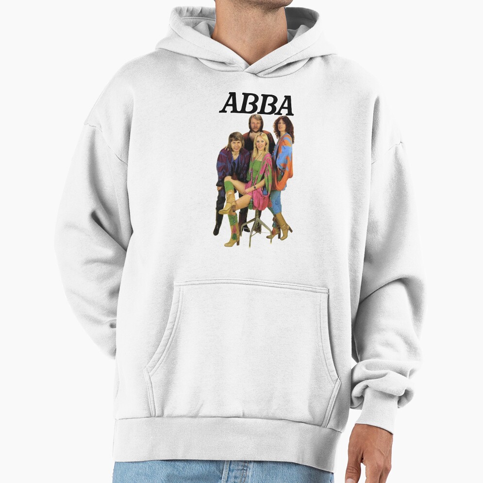 Vintage Disco Era Pop Quartet Hoodie - Image 2