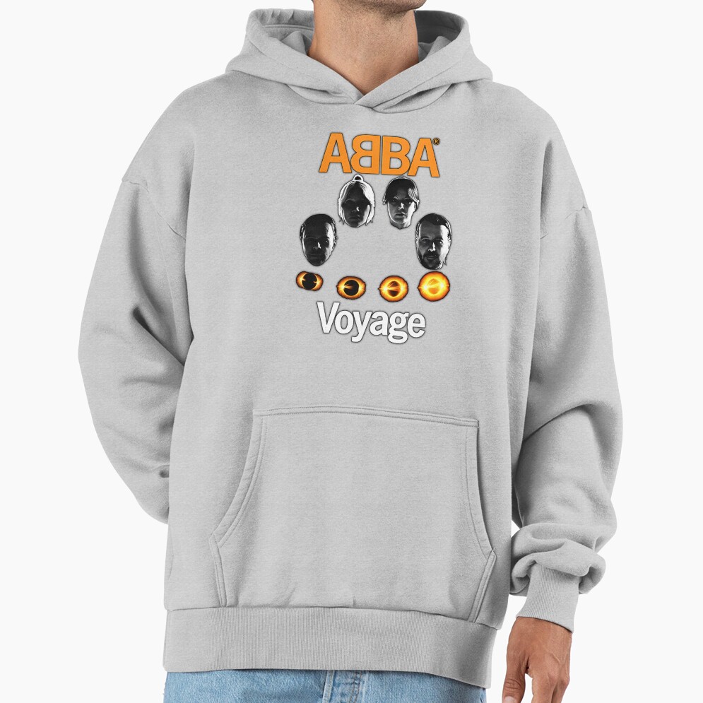 Abba Retro Star Style Disco Music Hoodie - Image 4