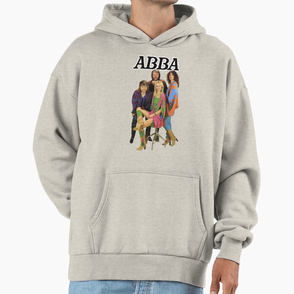 Vintage Disco Era Pop Quartet Hoodie - Image 3