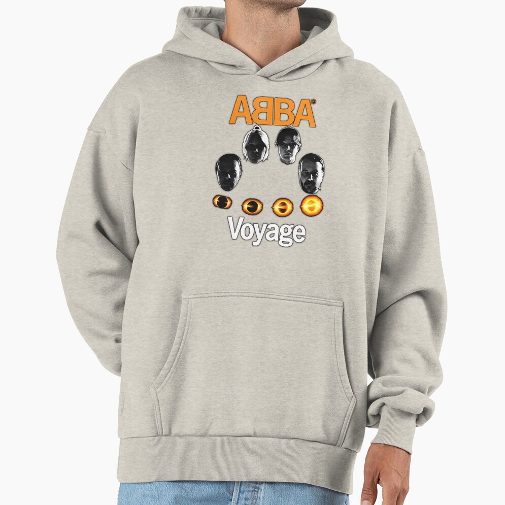 Abba Retro Star Style Disco Music Hoodie - Image 3
