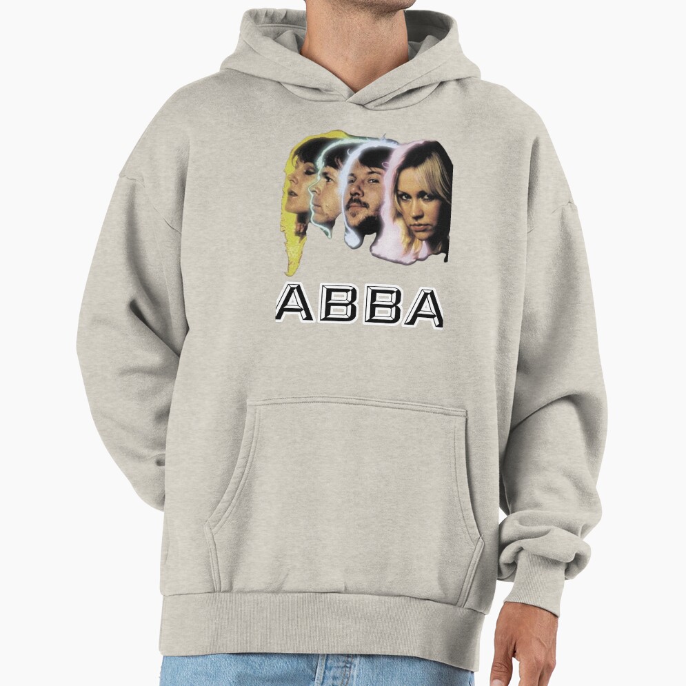 Retro 70s Neon Pop Music Band Hoodie - Image 3