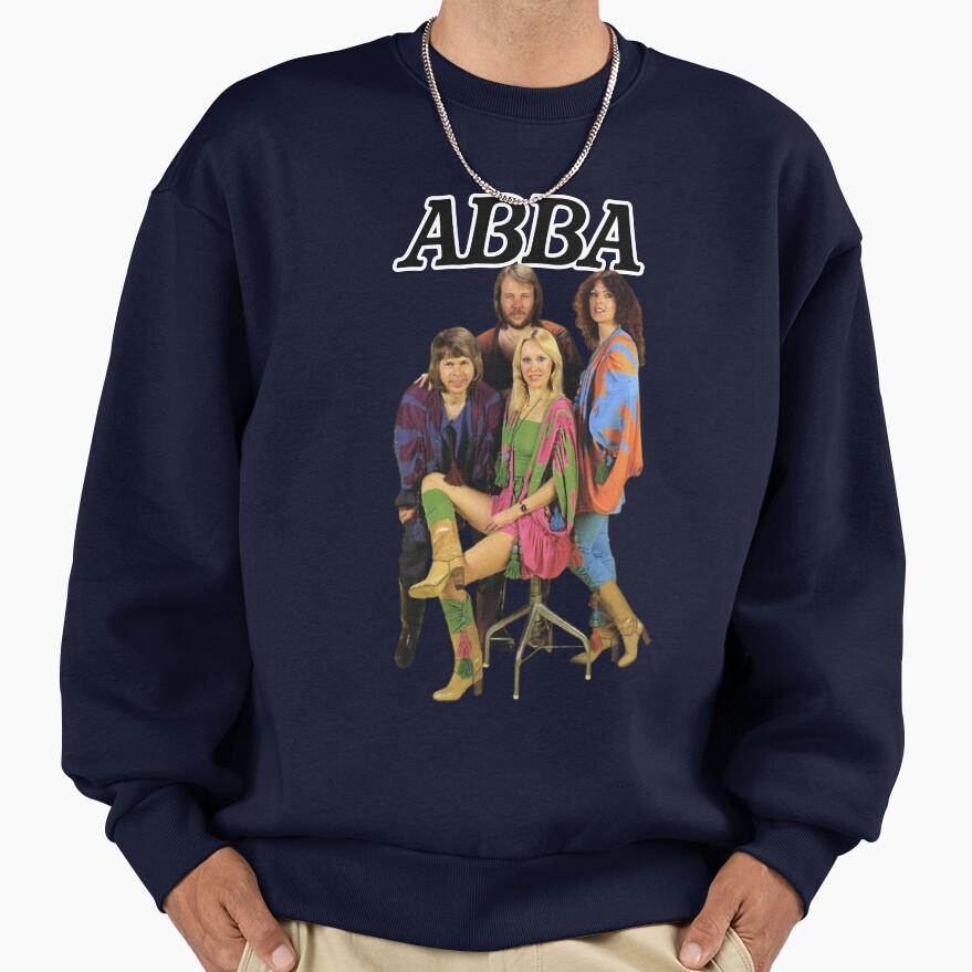 Vintage Disco Era Pop Quartet Sweatshirt - Image 5