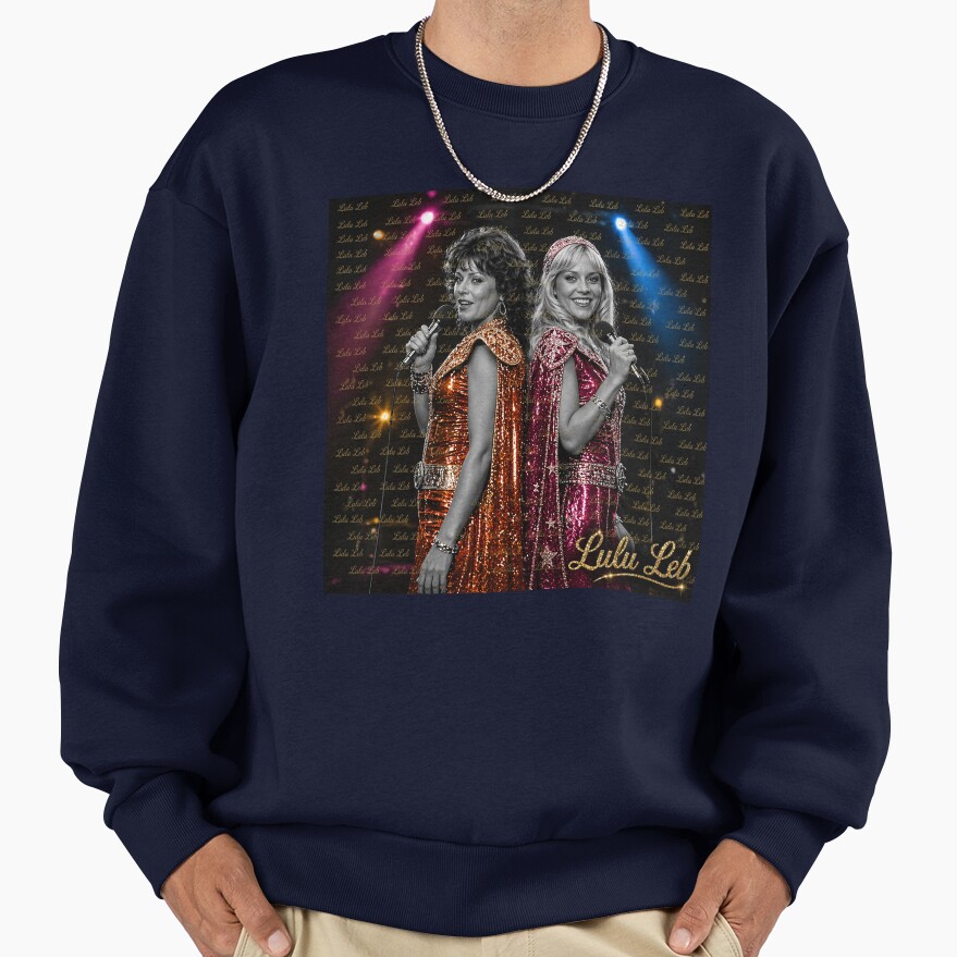 Abba Glam Concert Photo 1973 Sweatshirt - Image 5