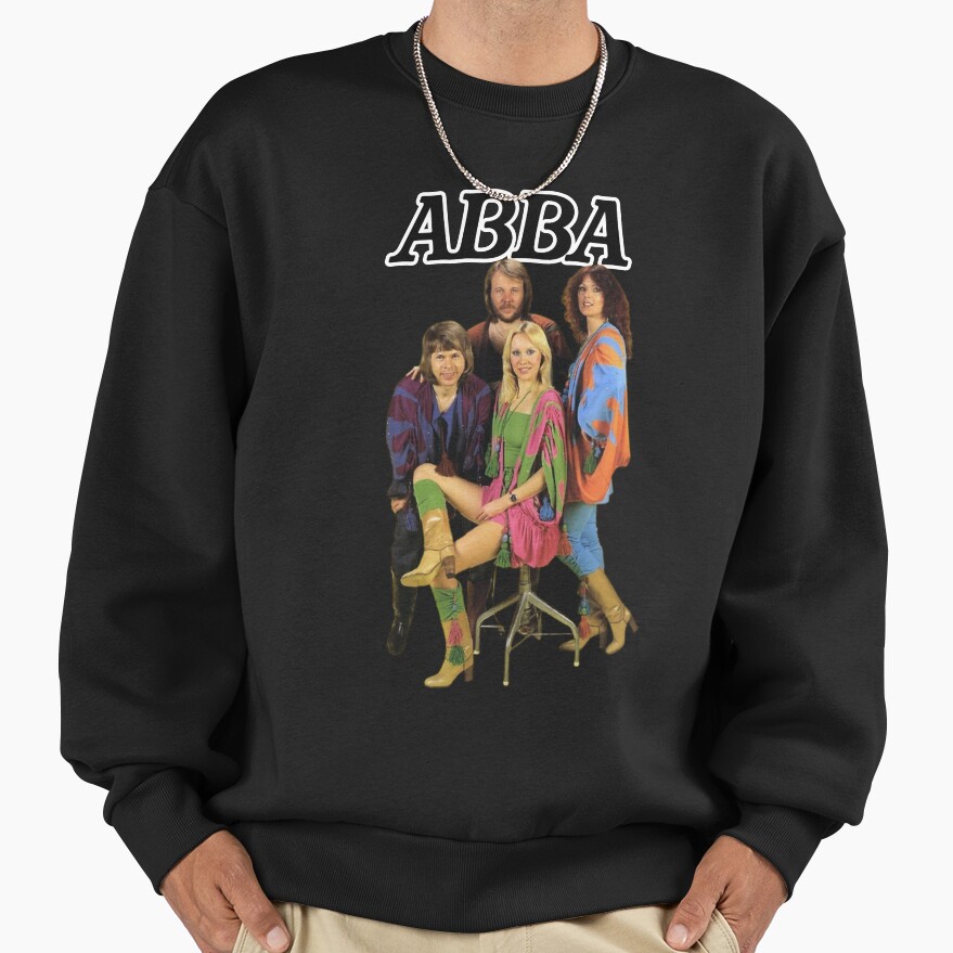 Vintage Disco Era Pop Quartet Sweatshirt