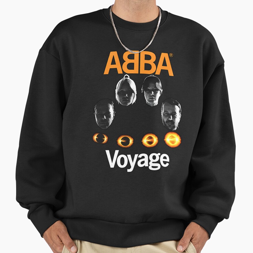 Abba Retro Star Style Disco Music Sweatshirt - Image 2