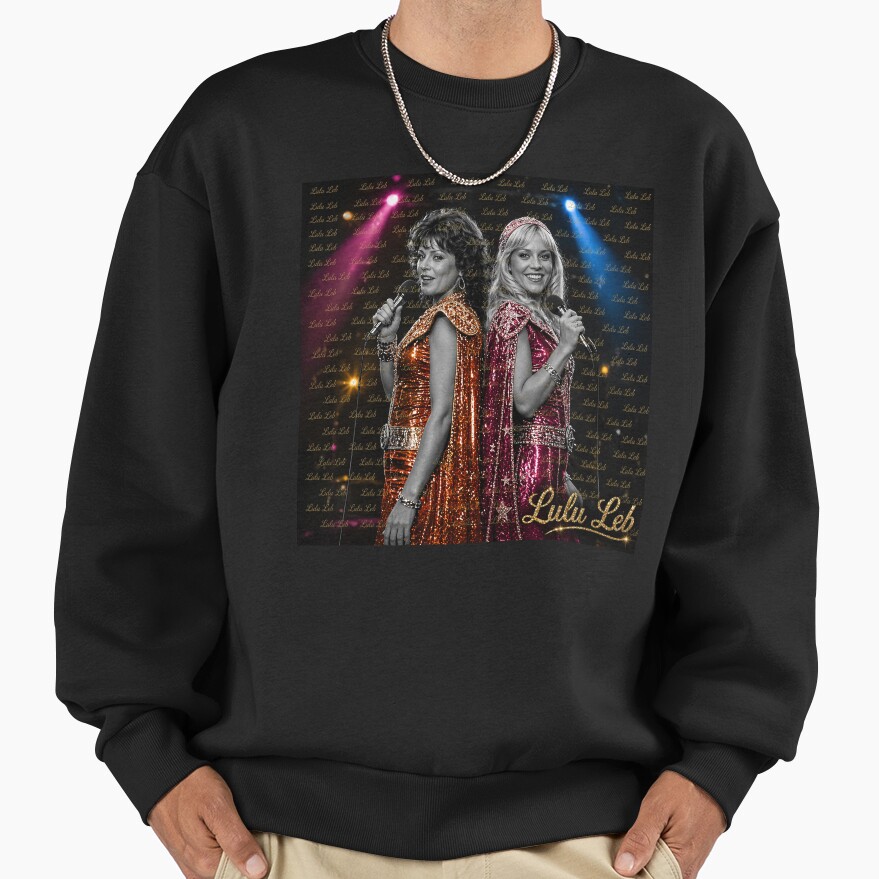 Abba Glam Concert Photo 1973 Sweatshirt