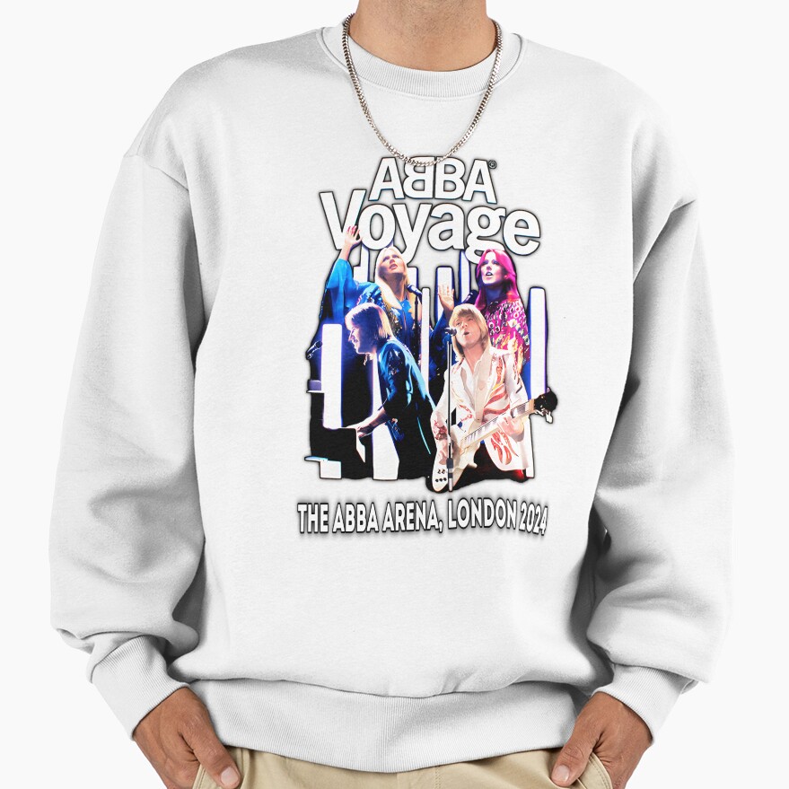 Abba Voyage Style Disco Music Sweatshirt - Image 2