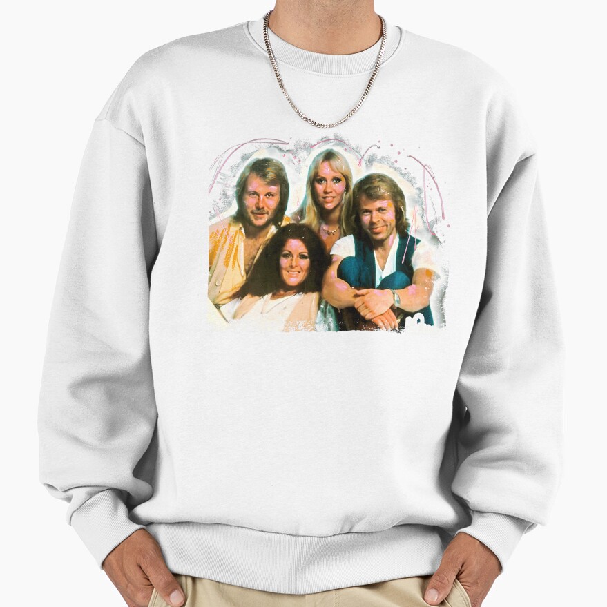 Abba Angel Eyes Music Legends Sweatshirt - Image 2