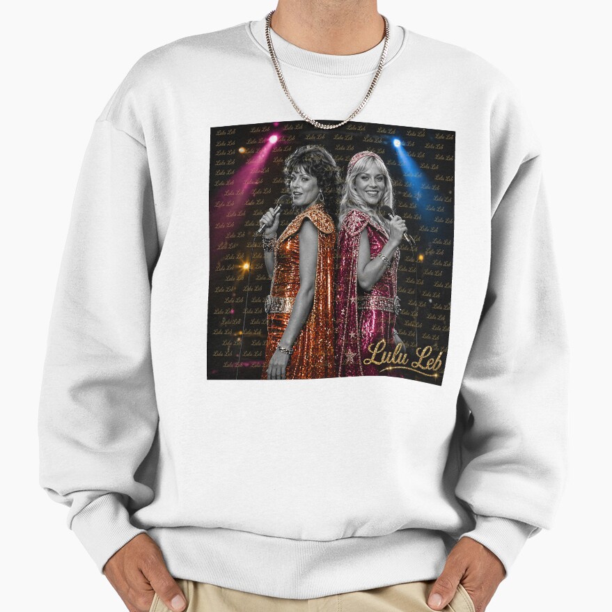 Abba Glam Concert Photo 1973 Sweatshirt - Image 2