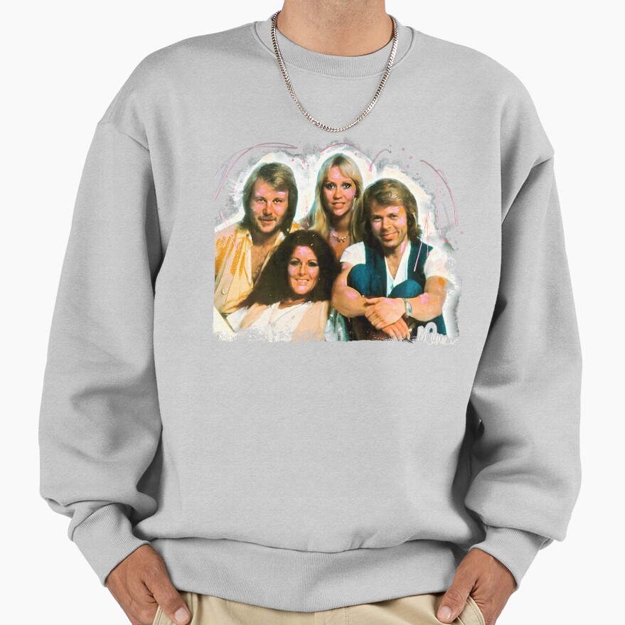 Abba Angel Eyes Music Legends Sweatshirt - Image 4