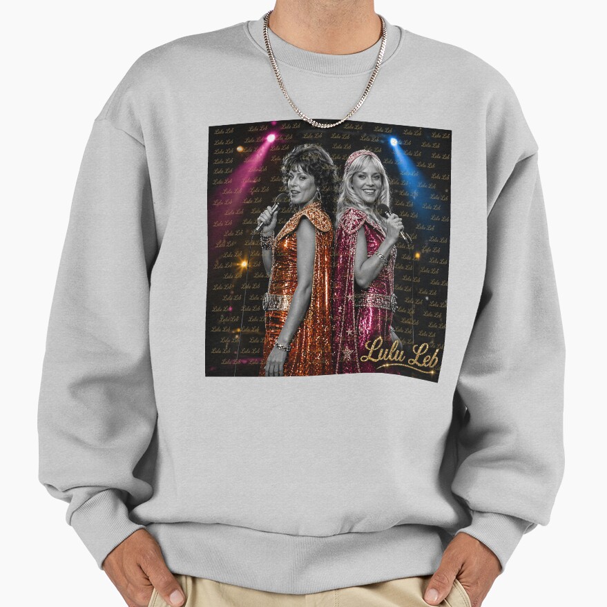 Abba Glam Concert Photo 1973 Sweatshirt - Image 4