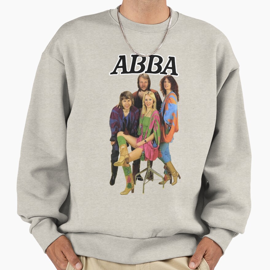 Vintage Disco Era Pop Quartet Sweatshirt - Image 3