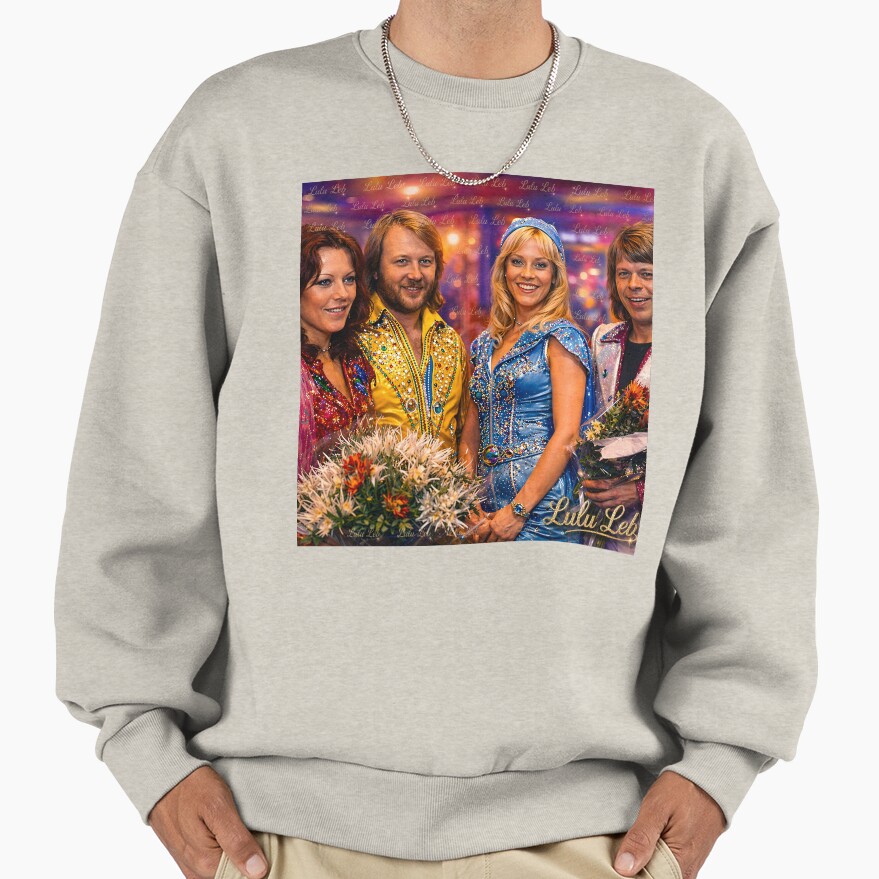 Abba Photograph 1973 Sweatshirt - Image 4