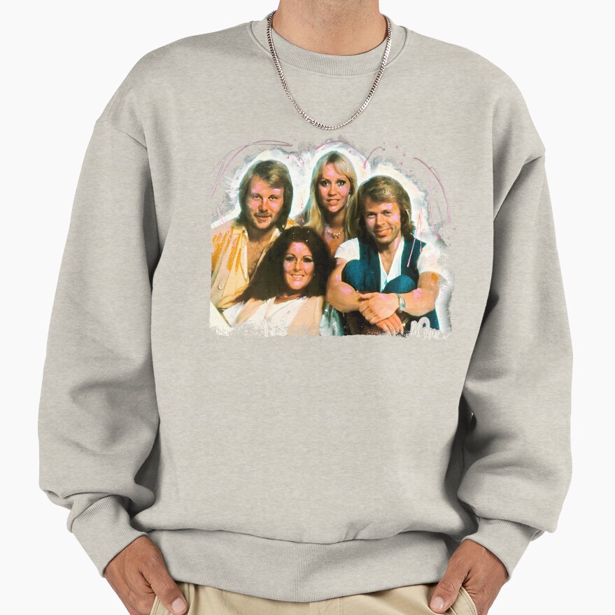 Abba Angel Eyes Music Legends Sweatshirt - Image 3