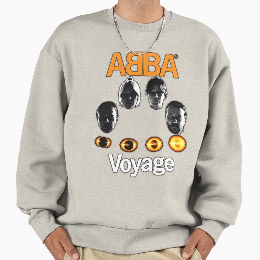Abba Retro Star Style Disco Music Sweatshirt - Image 3