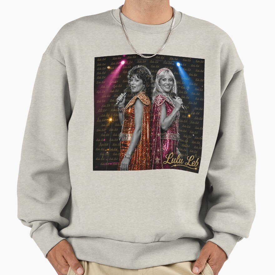 Abba Glam Concert Photo 1973 Sweatshirt - Image 3