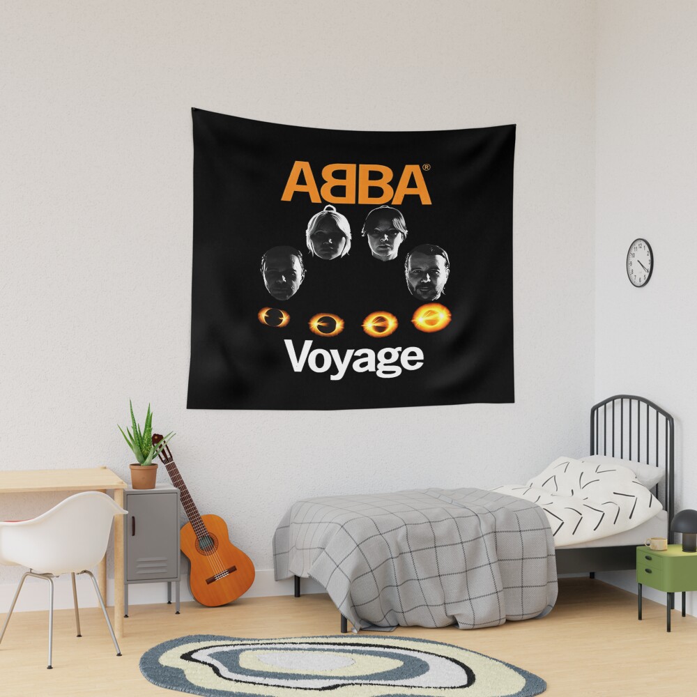 Abba Retro Star Style Disco Music Tapestry